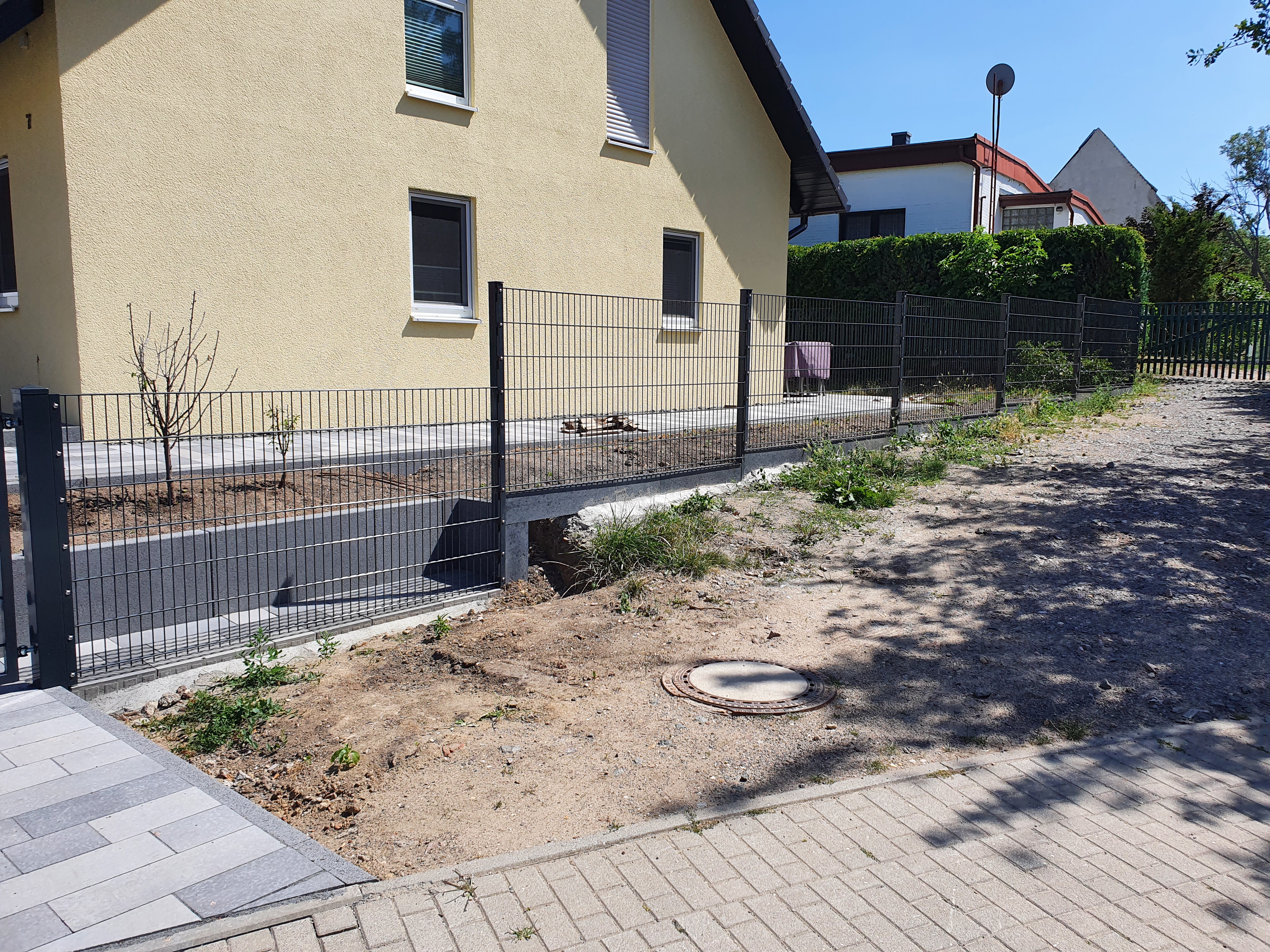 Doppelstabmatten-Zaun 04 – Doppelstabmatten, Doppelstabmatten – Maßanfertigung nach Maß
