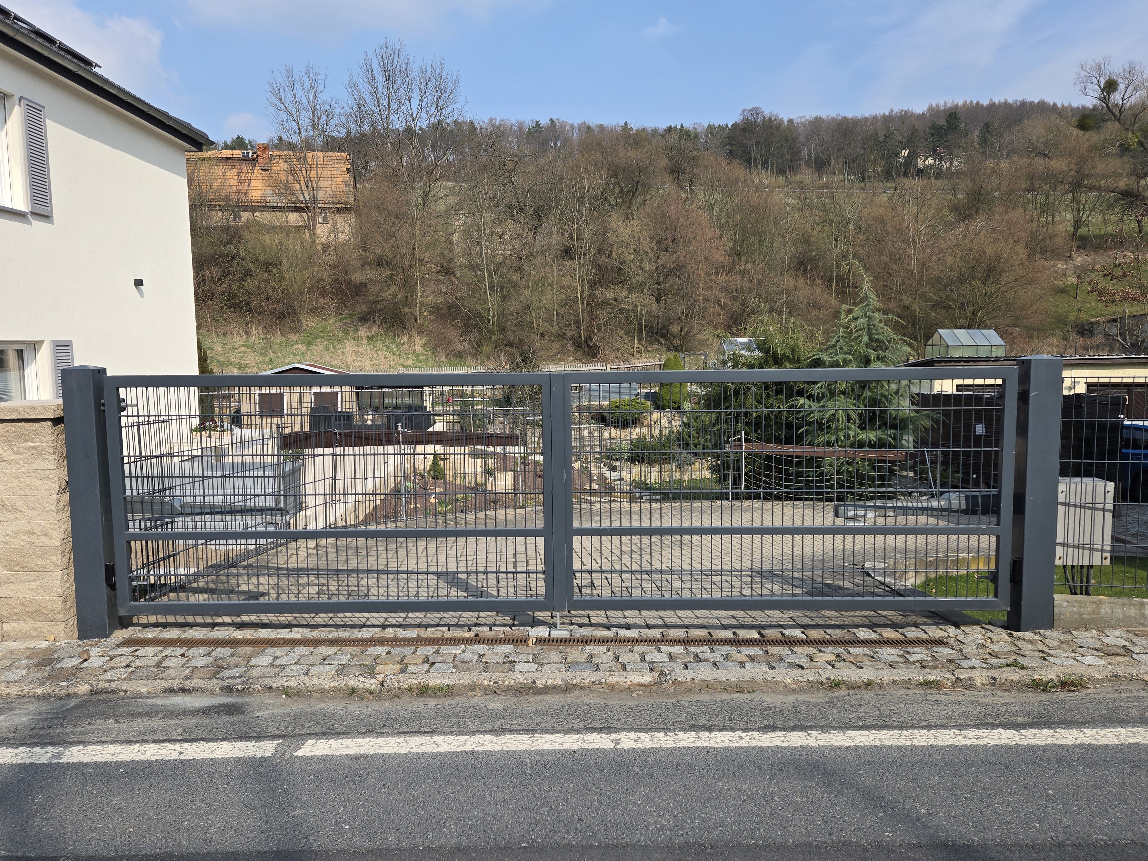 Doppelstabmatten-Zaun 08 – Doppelstabmatten, Doppelstabmatten – Maßanfertigung nach Maß