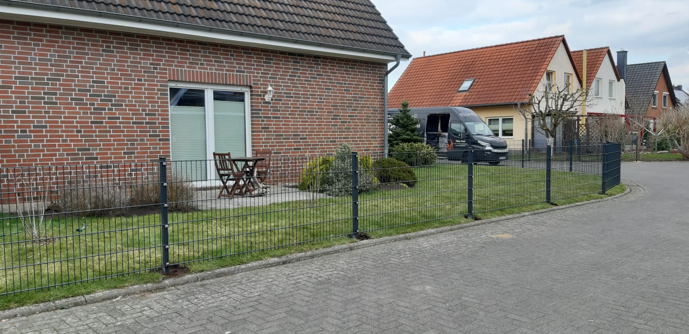 Doppelstabmatten-Zaun 14 – Doppelstabmatten, Doppelstabmatten – Maßanfertigung nach Maß